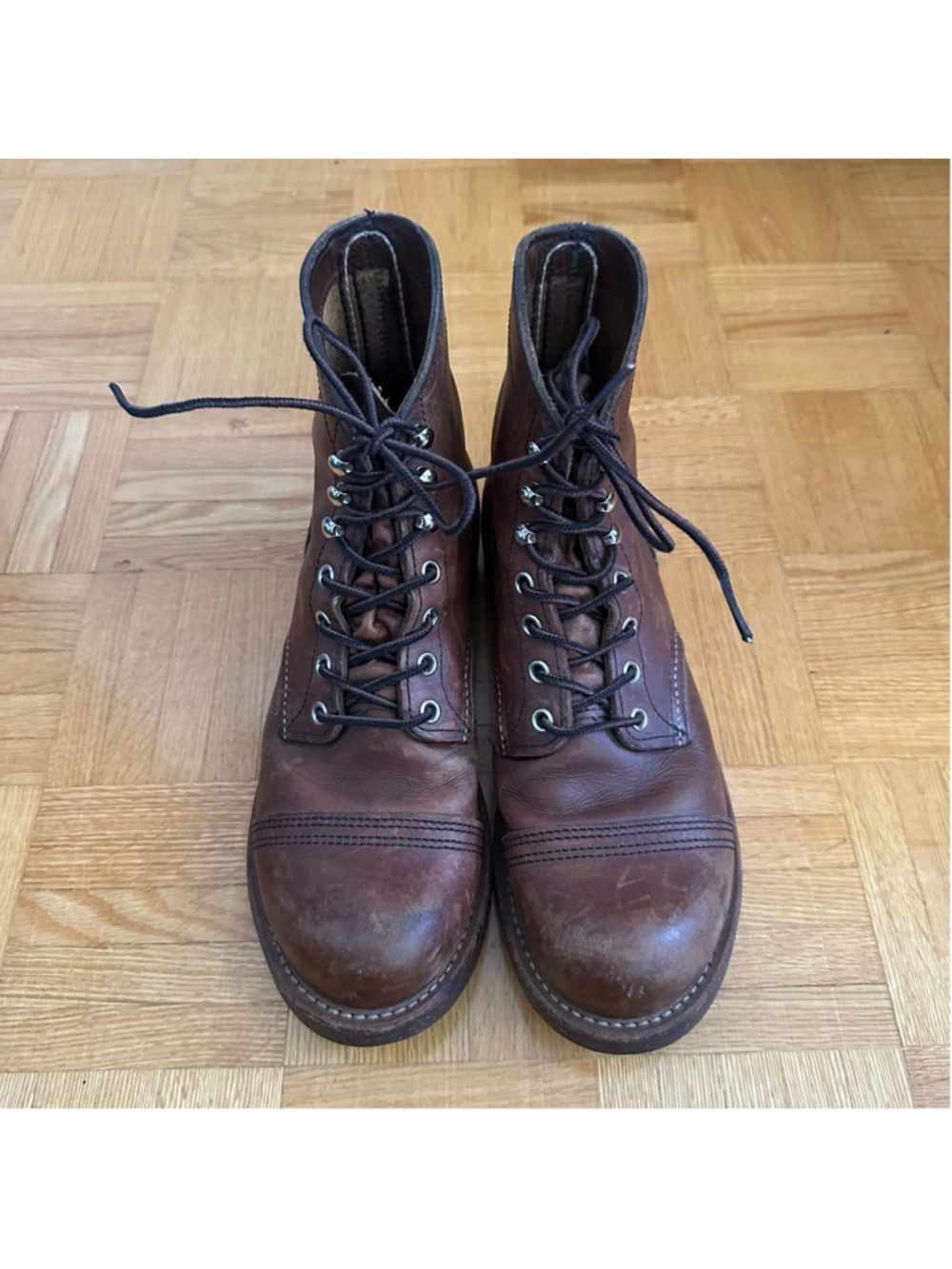 Red Wing Iron Ranger 8111 Men's Leather Boots Size US 7 D